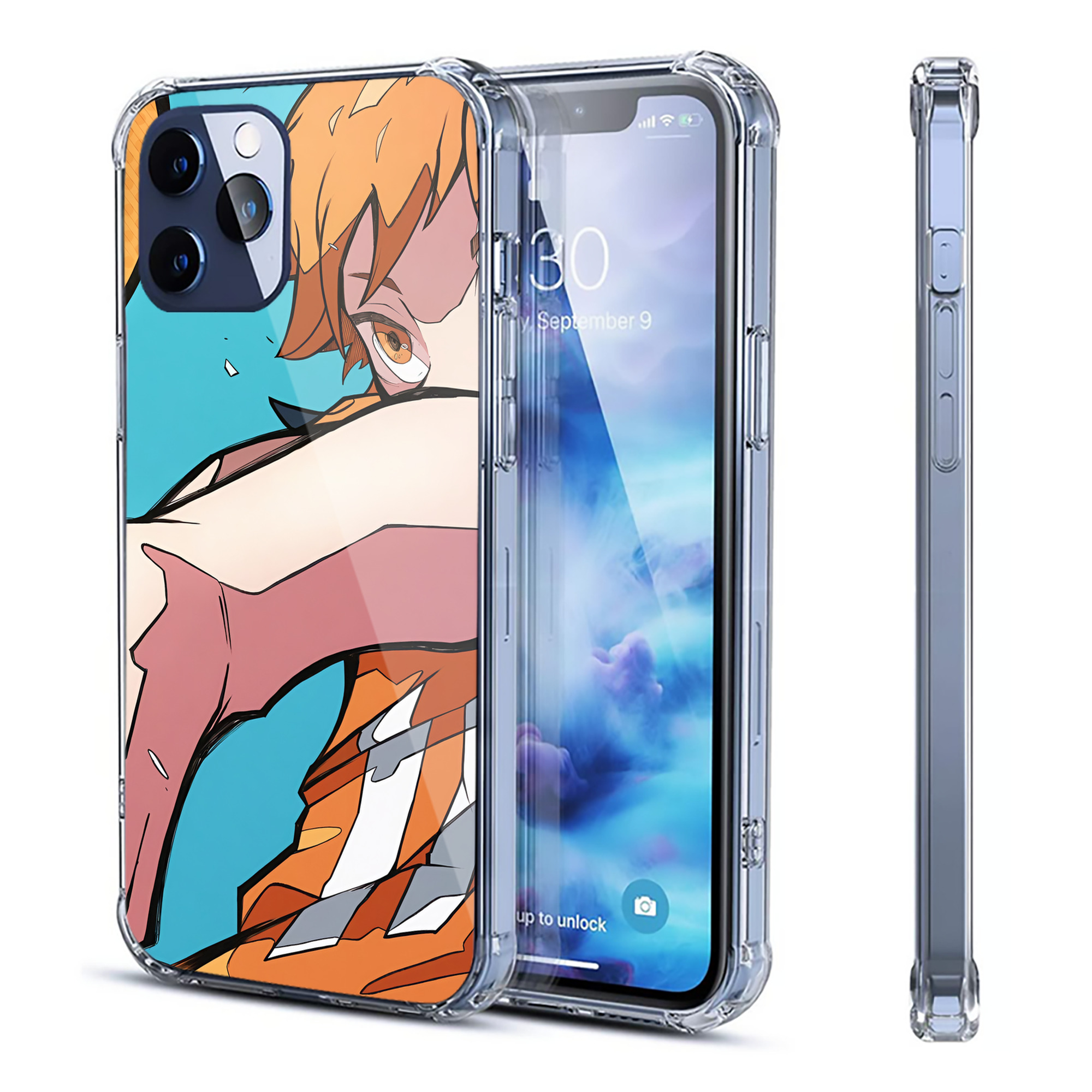 ハイキュー!! Haikyu!! 【iPhone 12シリーズ対応】透明スマホケース（クリアソフトケース）